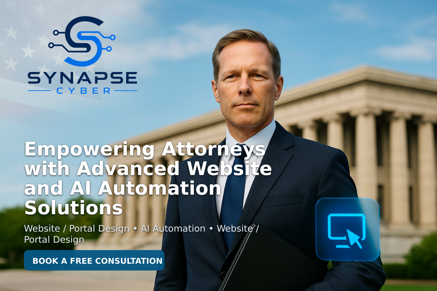 Illustration related to Empowering Attorneys with Advanced Website and AI Automation Solutions
